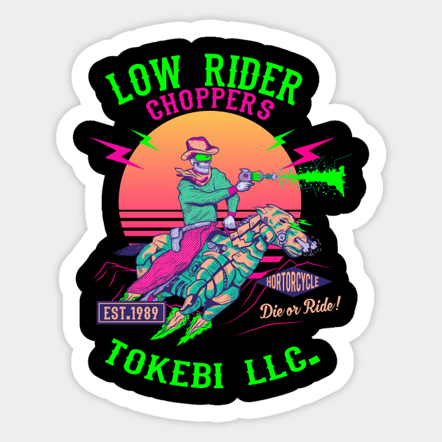 Tokebi Lowrider Sticker by TOKEBI